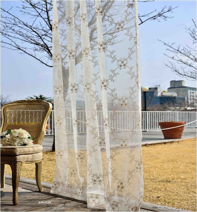 Những mẫu rèm voan đẹp mang phong cách Hàn Quốc